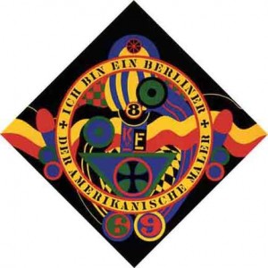 Robert Indiana, The Hartley Elegies: The Berlin Series, KVF IX, 1991, serigraph, 57 ½” x 57 ½”